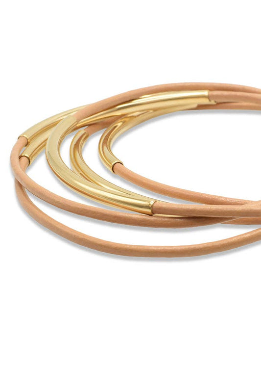 Skinny Bangles<br>New Nude