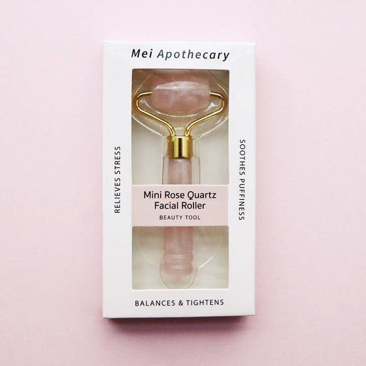 Mini Rose Quartz Facial Roller