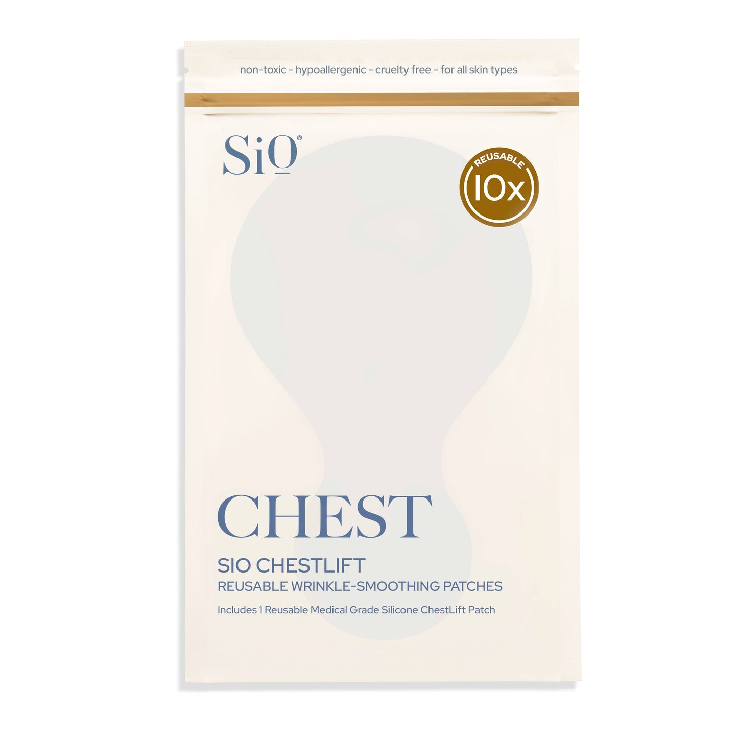 ChestLift Reusable Smoothing Patches: 1 Patch