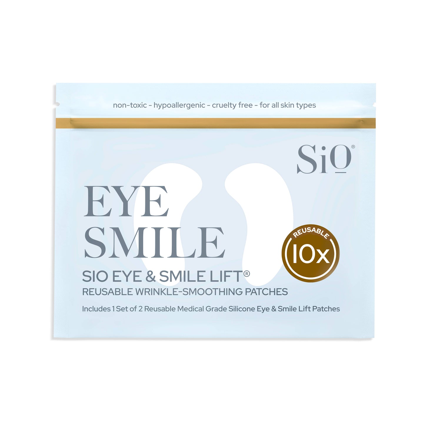 Eye & Smile Reusable Smoothing Patches: 1 Pair