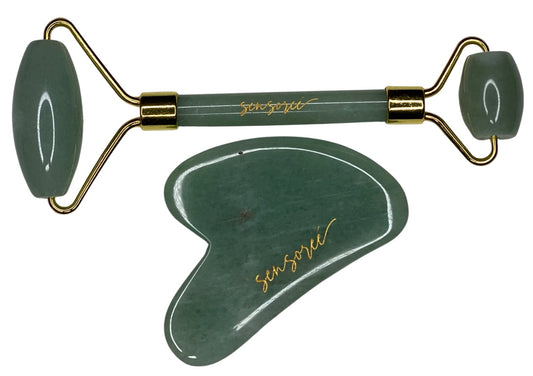 Sensoree' Jade Roller and Gua Sha Set