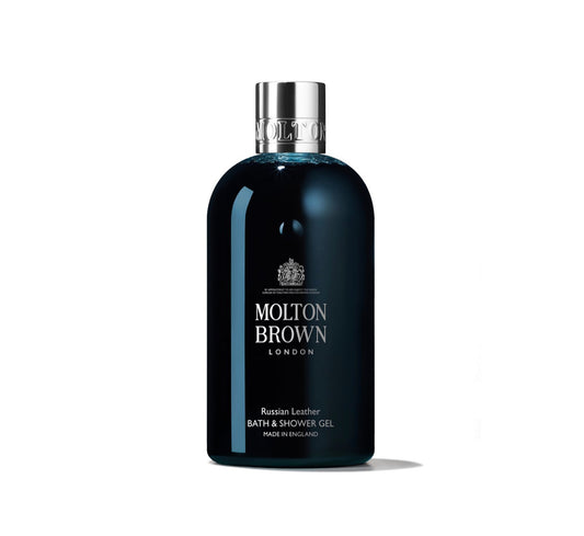 Dark Leather Bath & Shower Gel