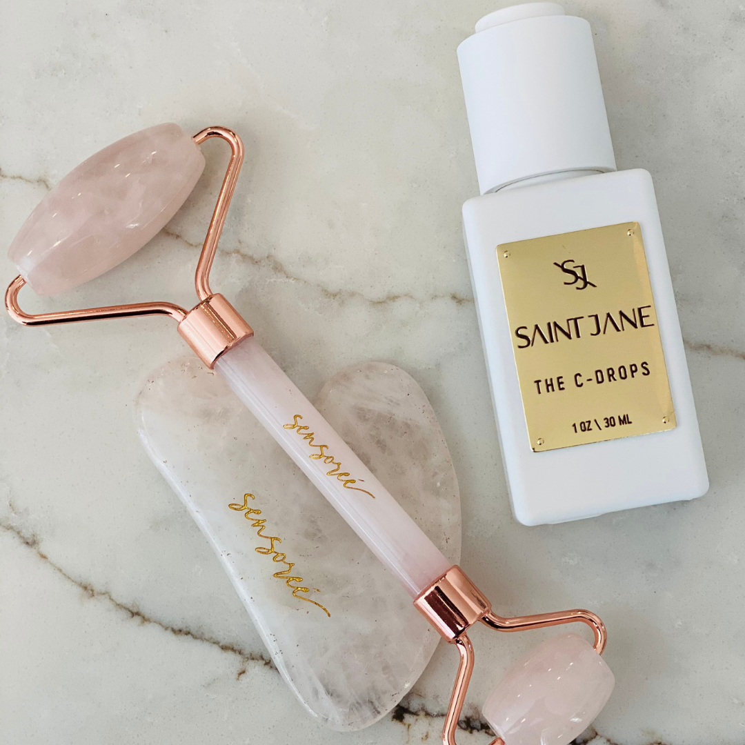 Sensoree' Jade Roller and Gua Sha Set