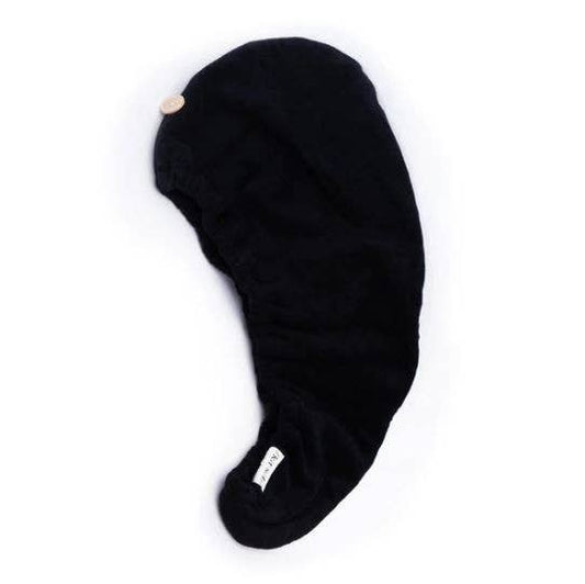 Quick Dry Hair Towel - Eco Black