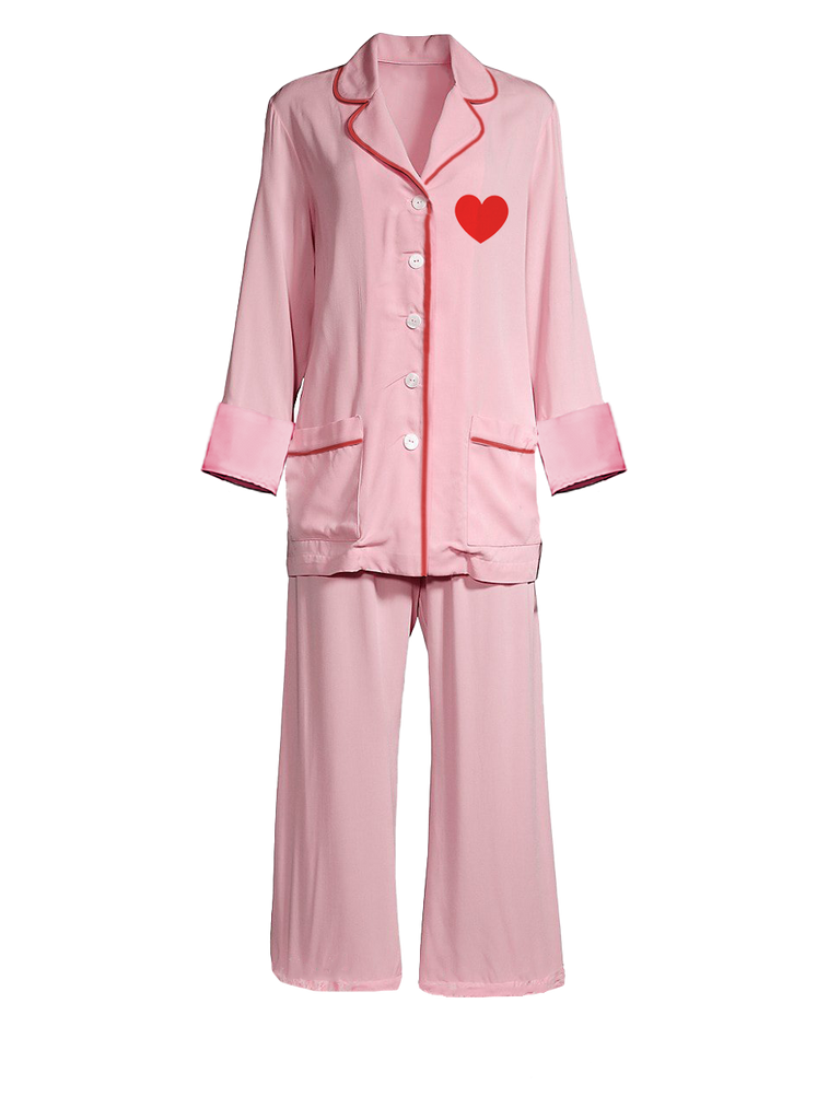 Pink Pants Set - Red Heart