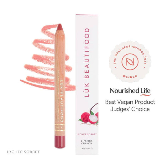 Eco-luxe Lipstick Crayon in Lychee Sorbet