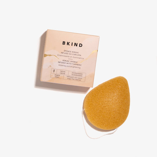 Konjac Facial Sponge - Turmeric